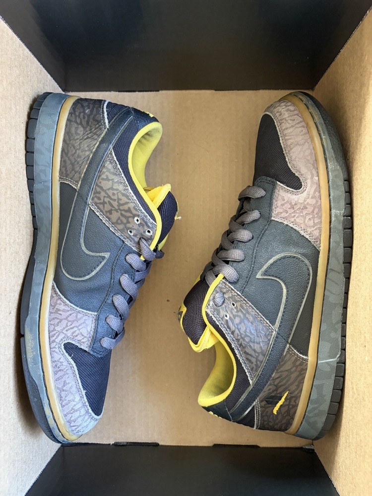 Nike SB Dunk Low Yellow Curb Size 10