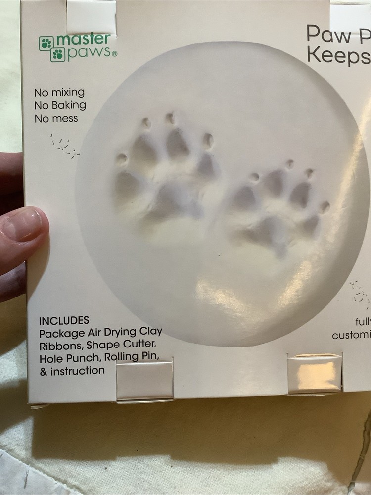Master Paws~Paw Print Keepsake #253-2109