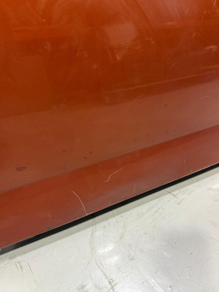 OEM Volvo VNL Left Fairing Panel Orange w/ Bracket 82488860