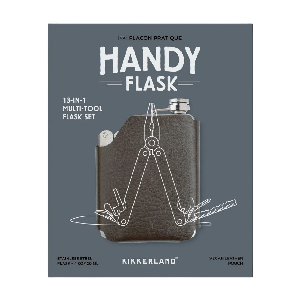 Kikkerland Handy Flask
