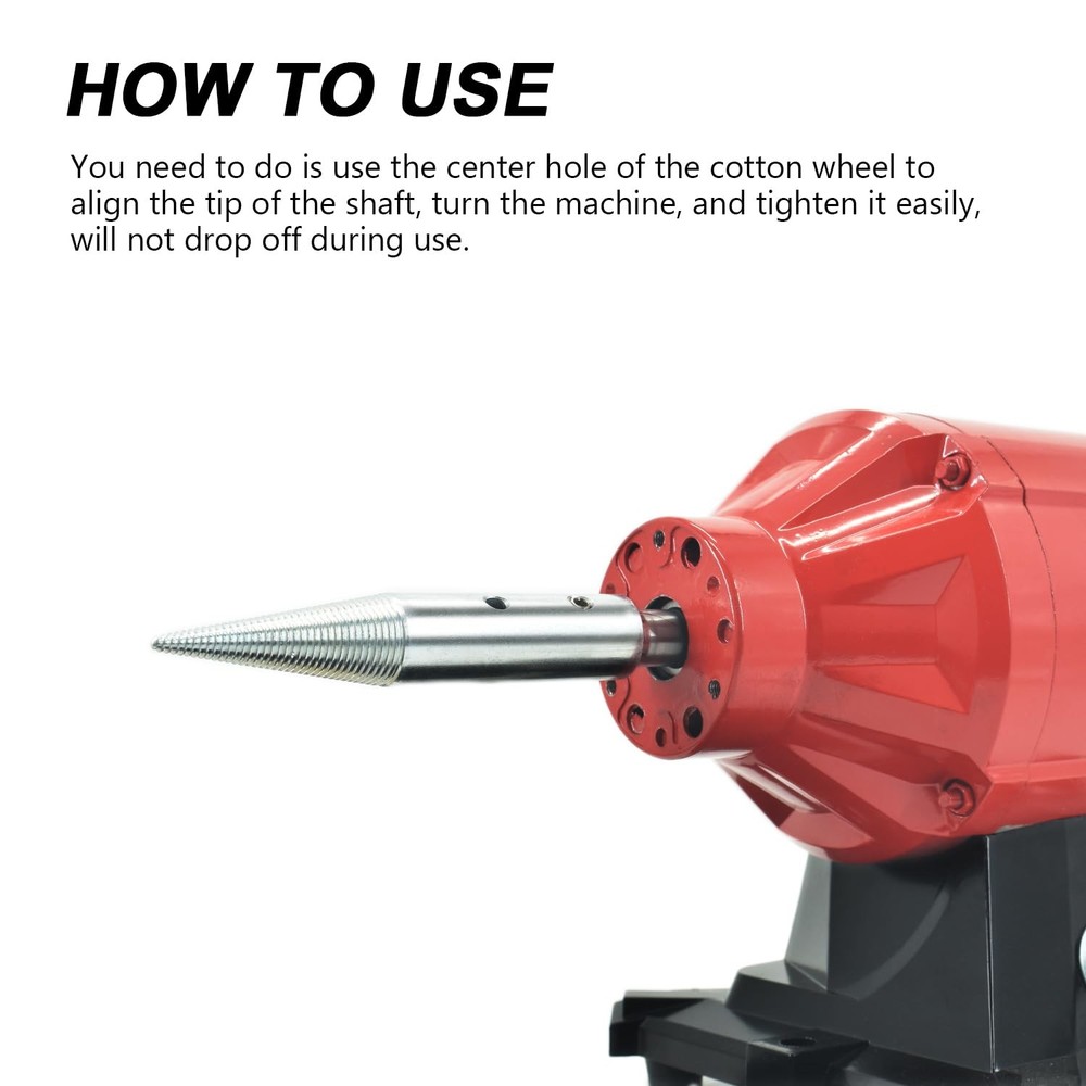 BLSGBUIDING 1/2" Spindle Tapered Threaded Adapter Left & Right Pair
