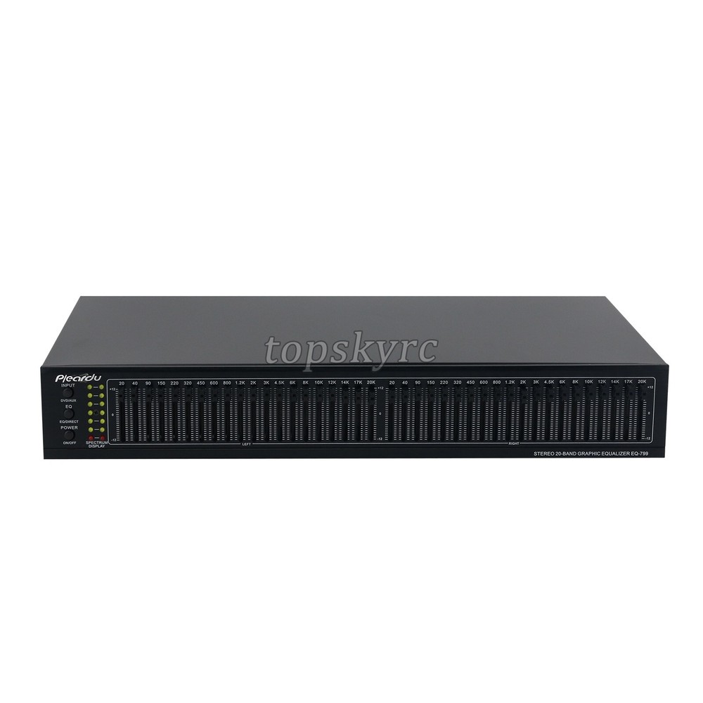 40-band Stereo Graphic EQ Bluetooth Equalizer AC 220V Audio Equalizer USB ts12