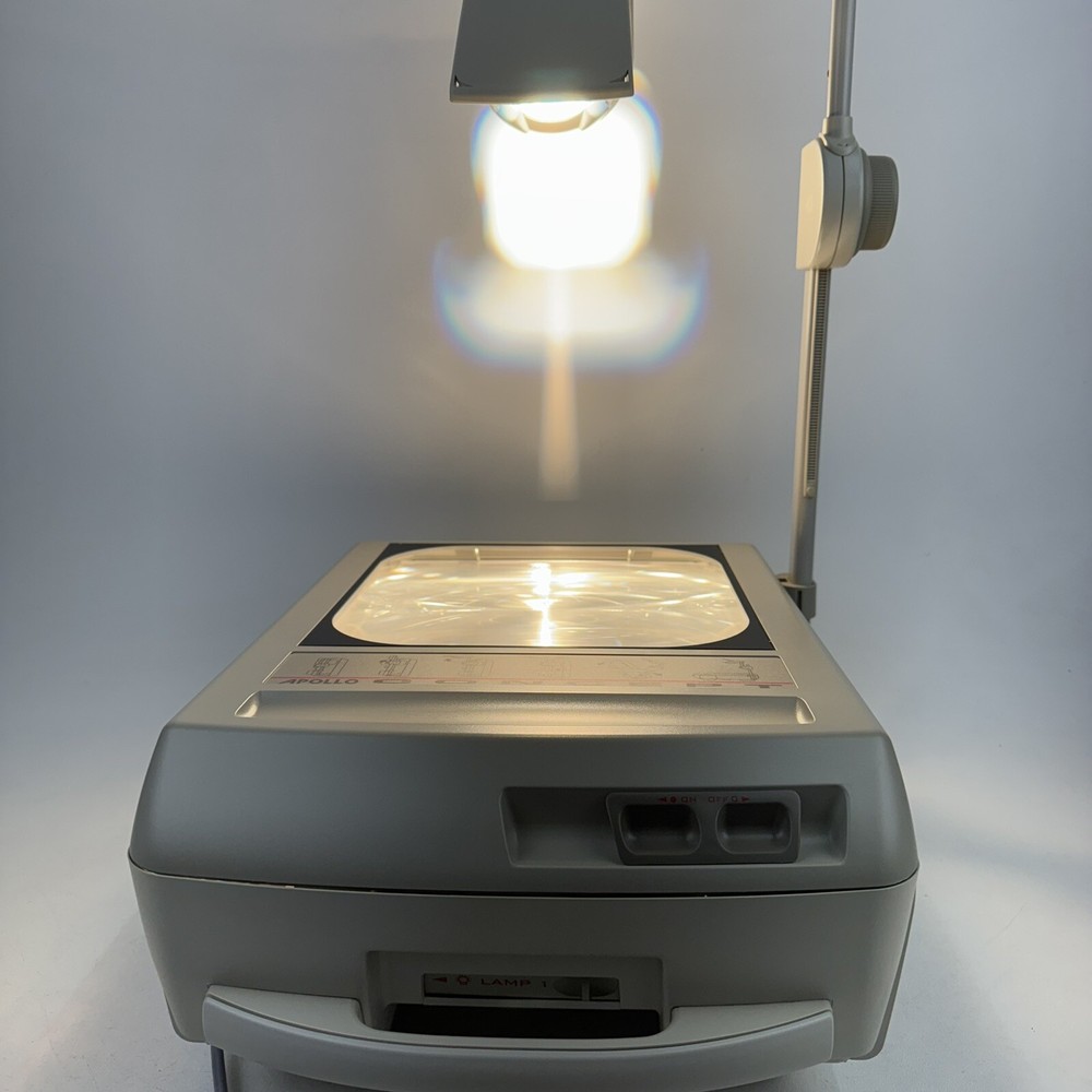 Apollo Concept 2210 Portable Overhead Projector Folding Tested Working