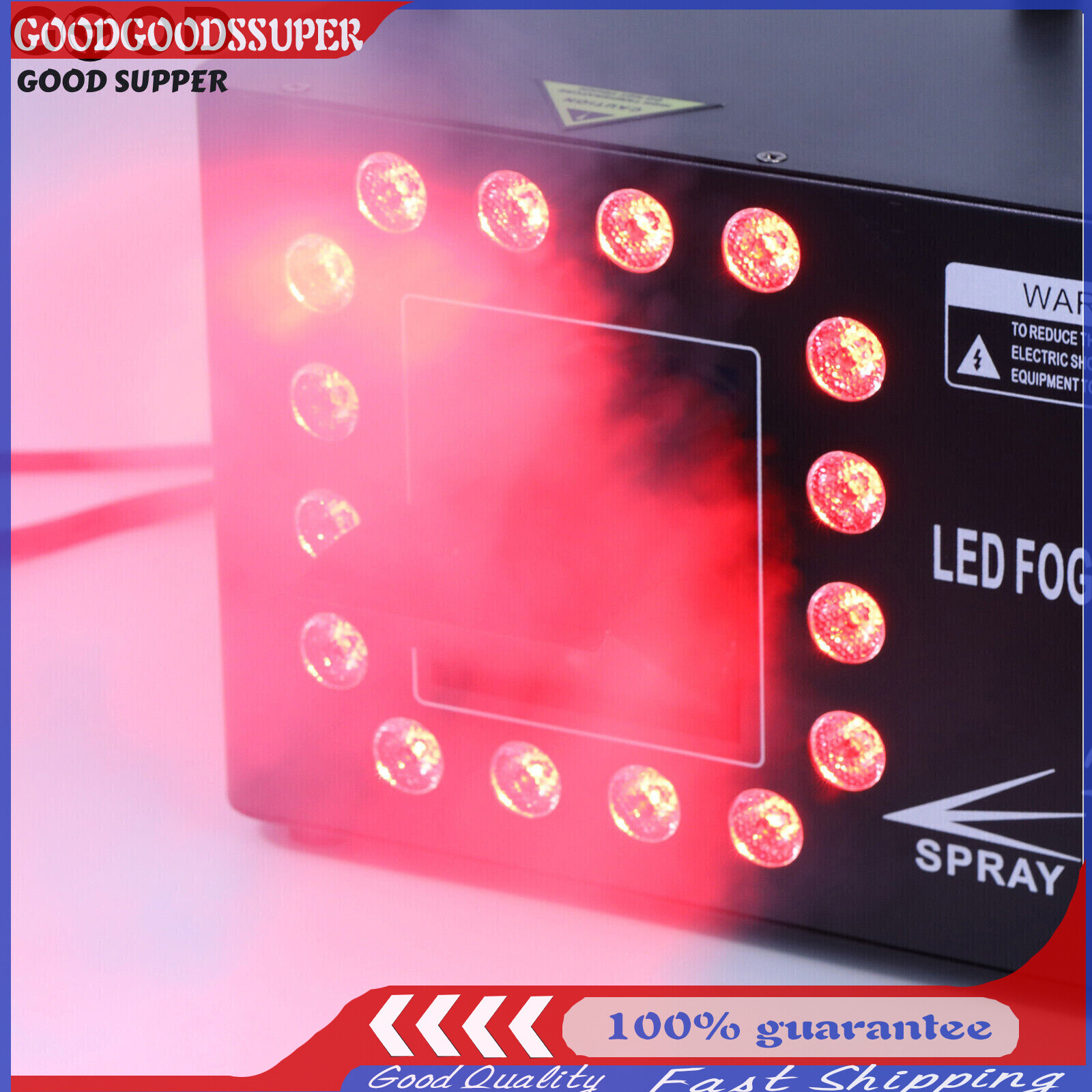 1500W Low Profile Hazer Haze Smoke Machine DMX Theater DJ Party Stage Effect