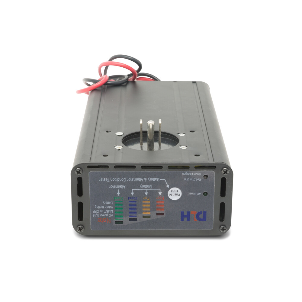 18 Amp Panel Mount Battery Charger with Tester - D1218T