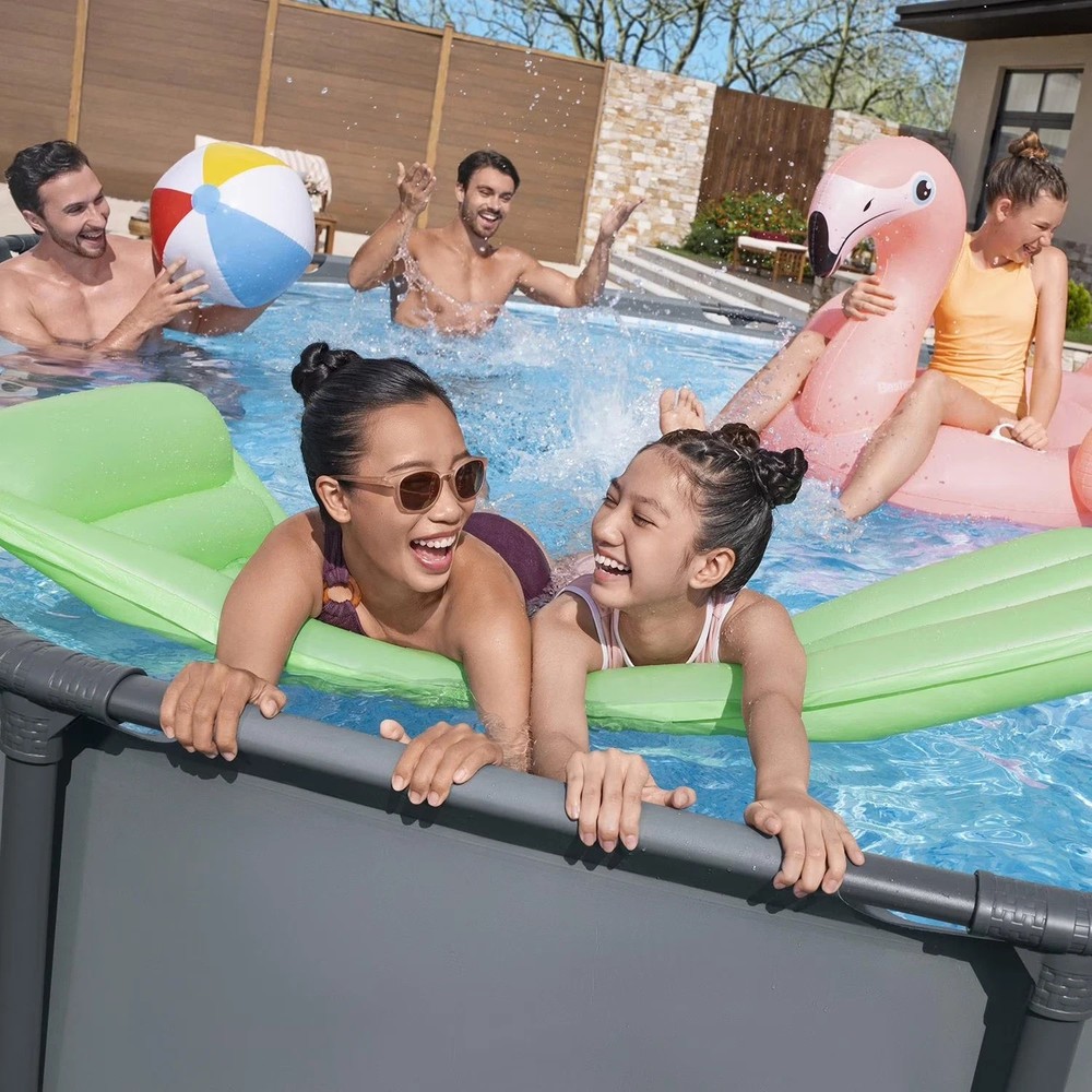 Power Steel 16 x 48 Above Ground Pool Set