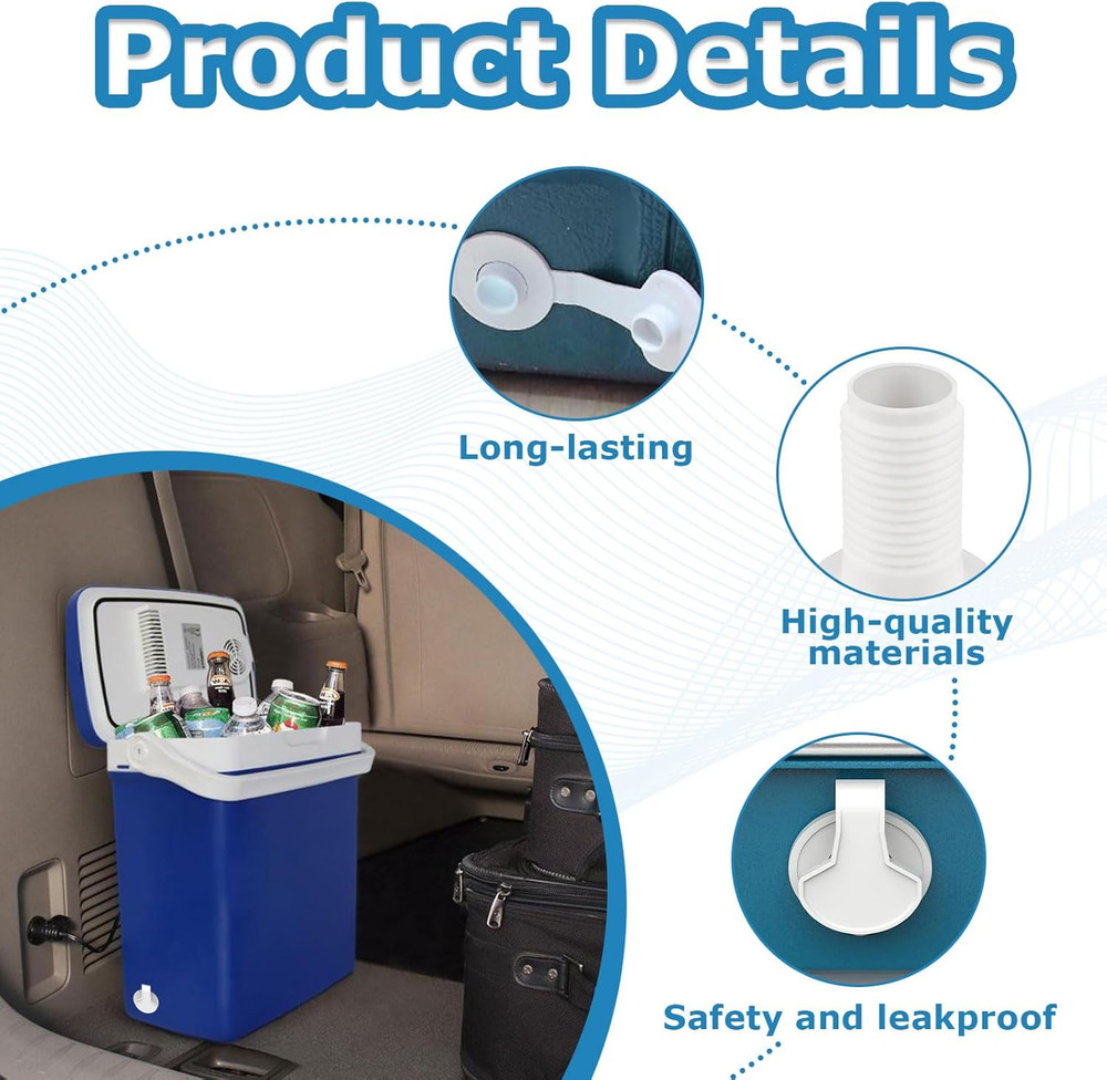 1 Pcs Cooler Drain Plug,Cooler Plug Replacement,Cooler Drain Plug Replacement...