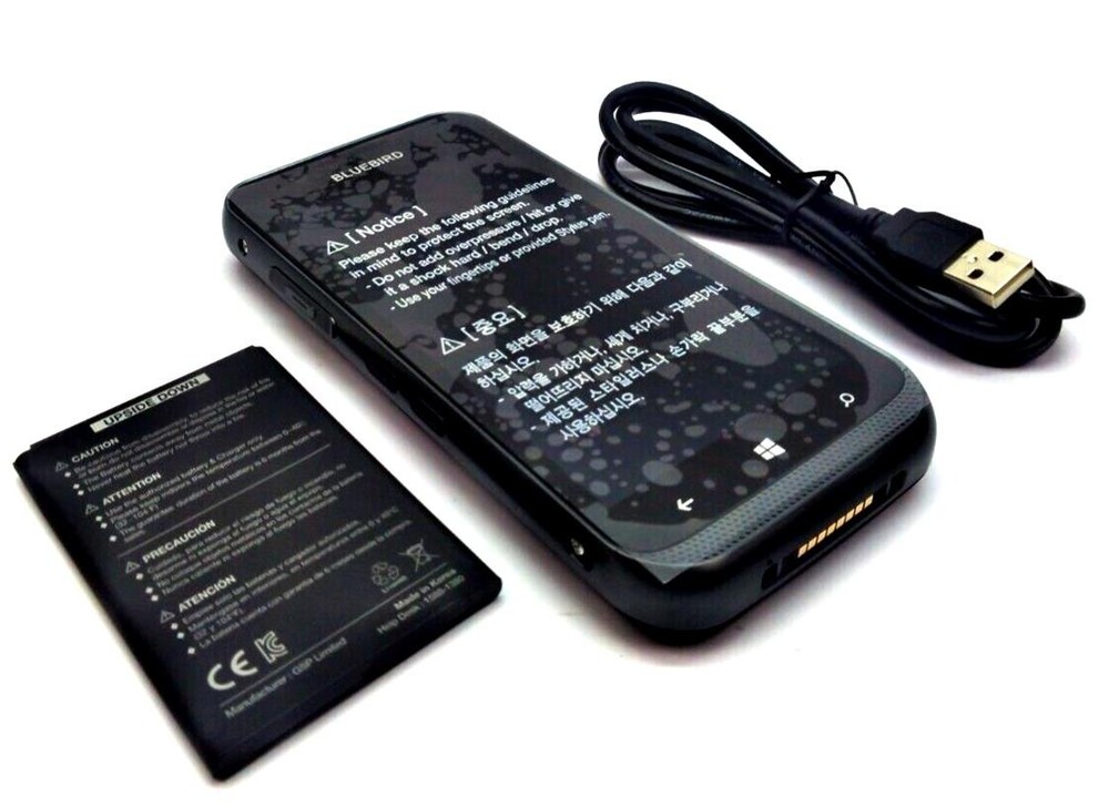 Bluebird EF500-W4LF Mobile Computer Windows 10 Handheld Rugged with 13MP Camera