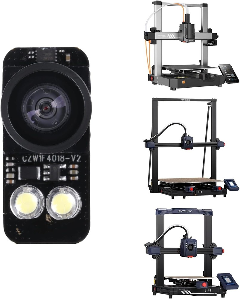 Anycubic Camera Kobra 3 3D Printer Camera, Remote and Real-Time Video...