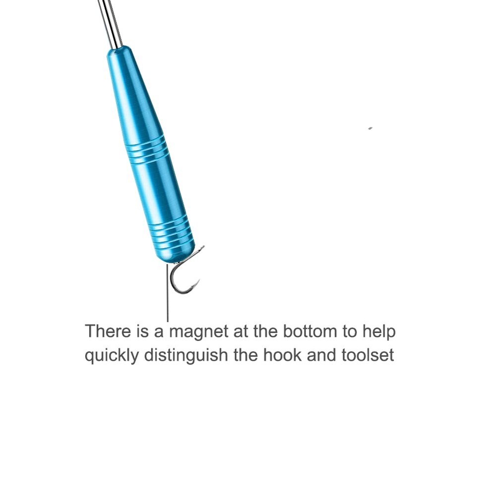 Fish Hook Remover, 2pcs Fishing Hook Quick Removal Device, Security Extractor...