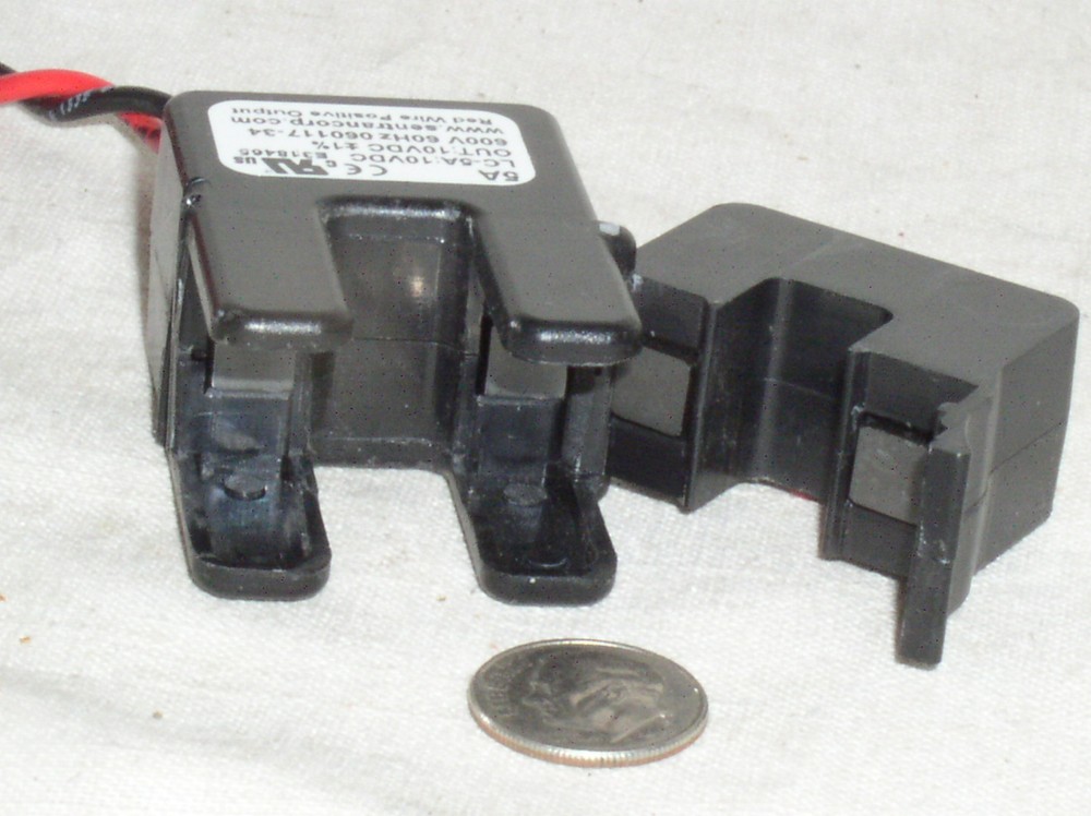 SENTRAN SPLIT CORE CURRENT TRANSFORMER LC5A LC-5A 5A AC TO 10V DC CLIP ON SENSOR