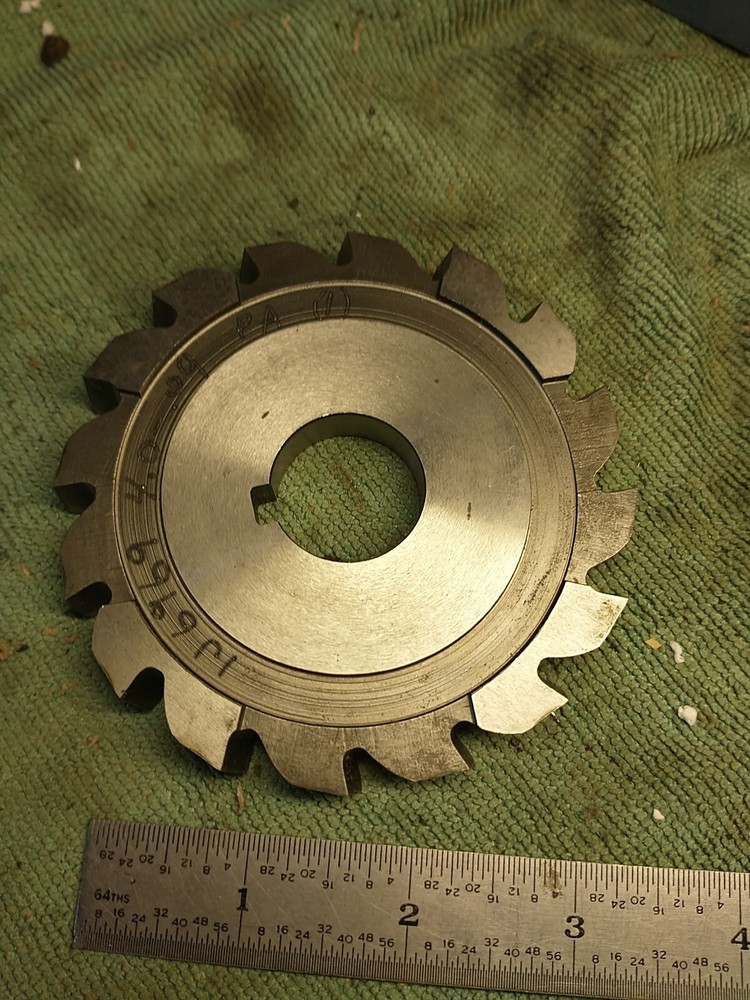 NIAGARA 4X.39" 1"-KEYED BORE SIDE MILLING CUTTER