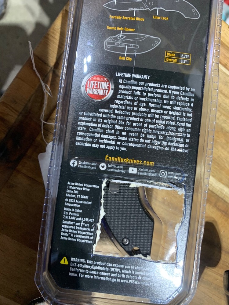 Camillus Benta pocket knife (22715)