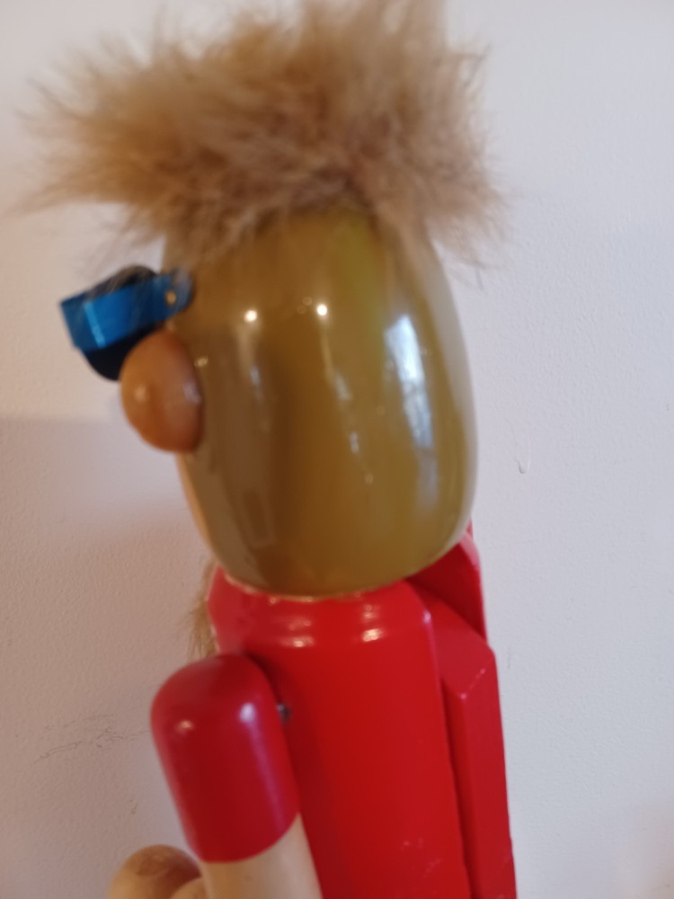 Surfer NUTCRACKER Figurine Holiday Decor. 14 Inch Height