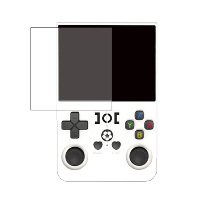 Scratch Resistant Clear Tempered Glass Shield for R36Pro Gaming Handheld Console
