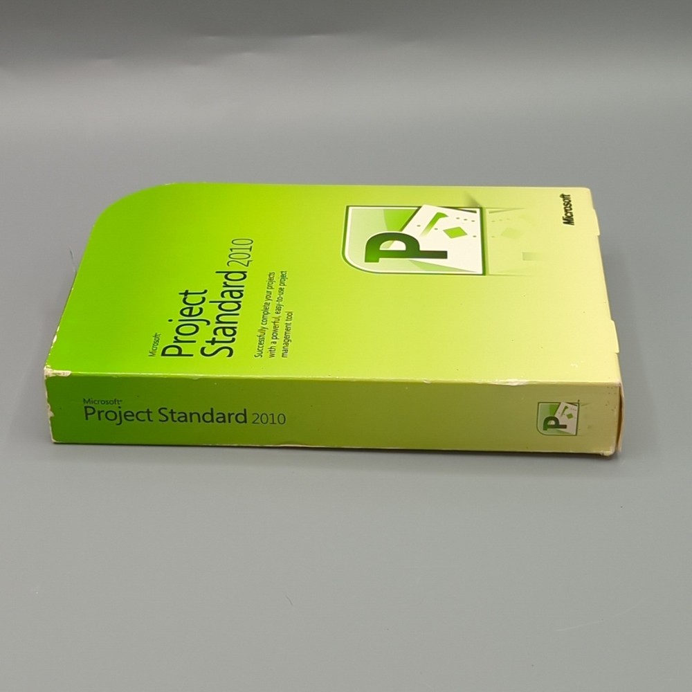 Microsoft Project Standard 2010 Full Version w/ Key in Original Retail Box