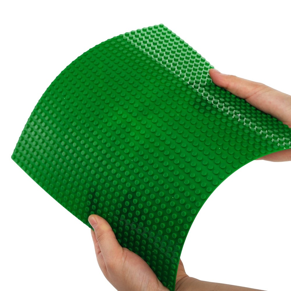 12 Pack Classic Baseplates, Building Base Plates Compatible with Most Standar...