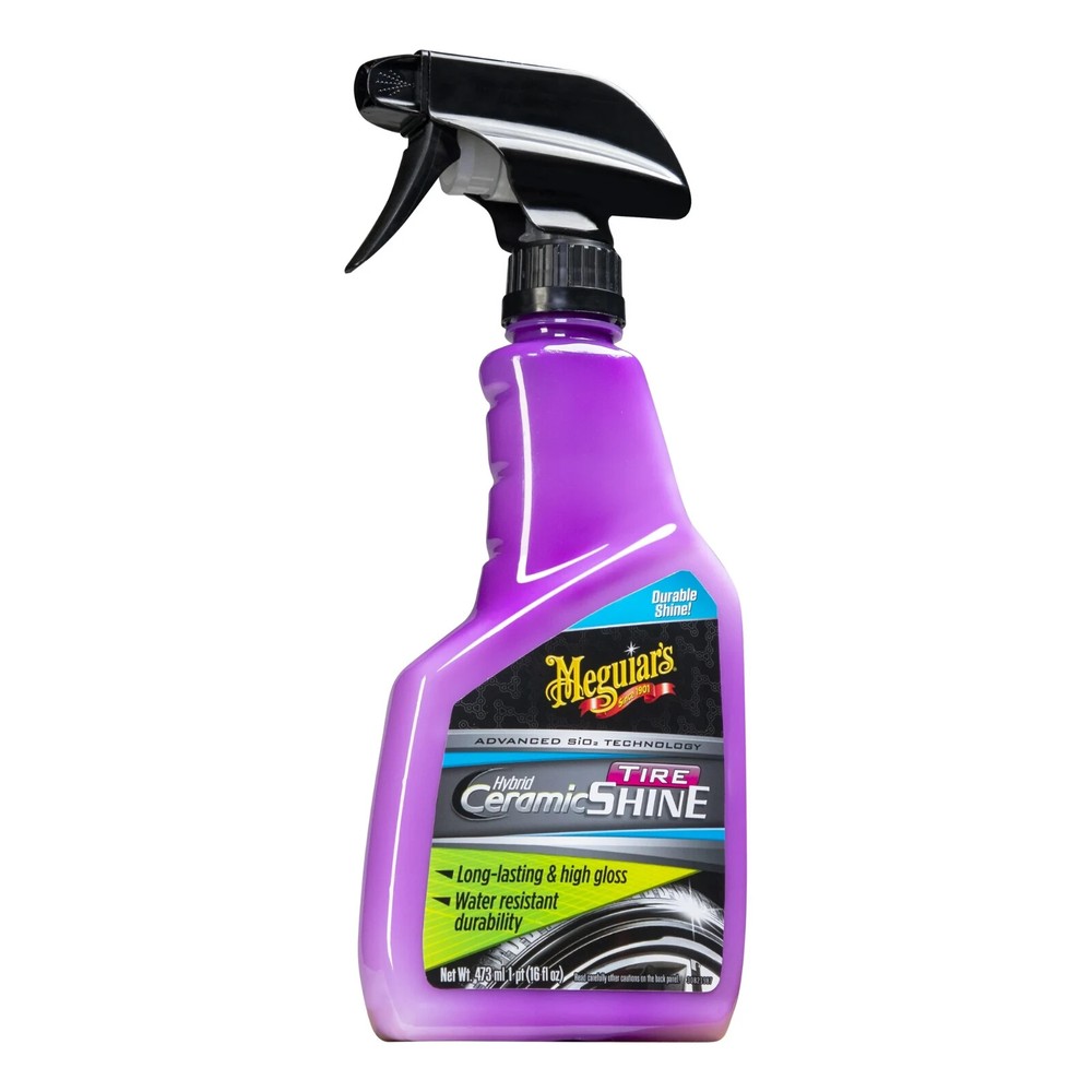 Meguiar’s HYBRID CERAMIC TIRE SHINE Advanced SiO2 Technology DURABLE HIGH GLOSS