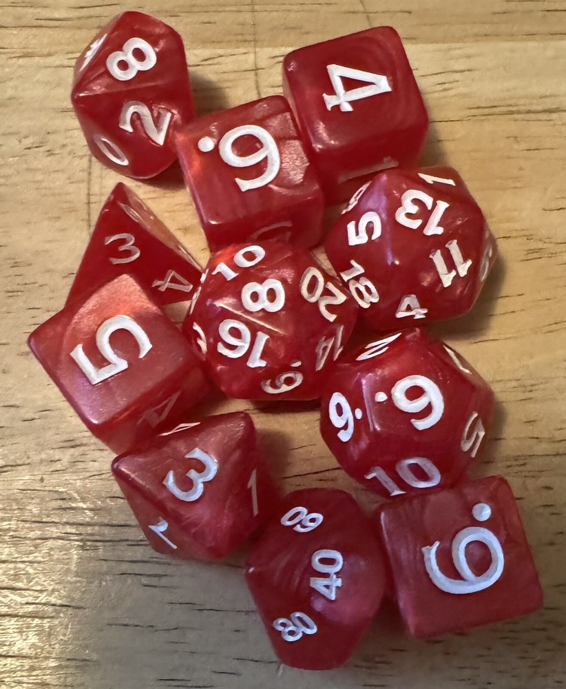 Dungeons & Dragons Dice Lot
