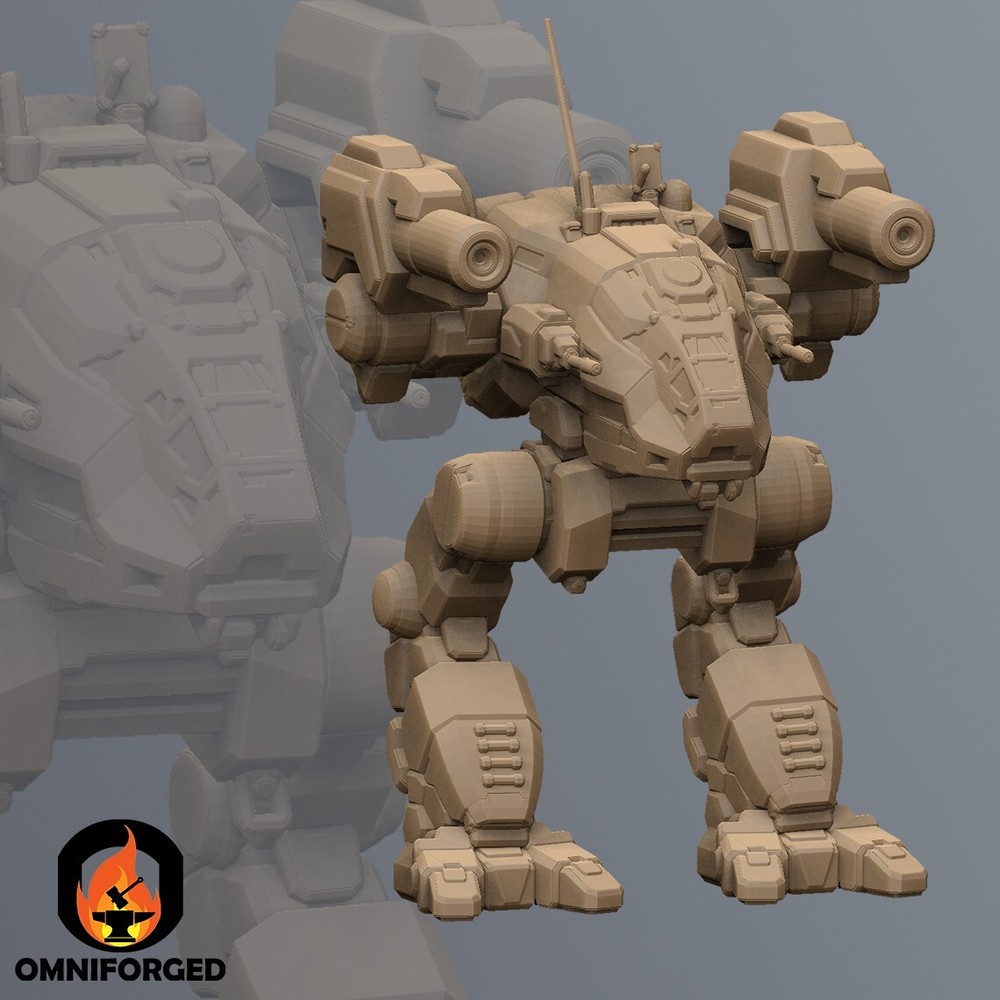 Catapult Mini CPLT-K2 MWO Mecha Miniature Compatible with Battletech