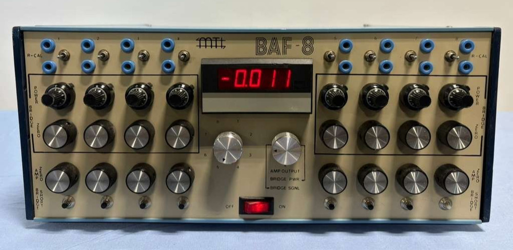MTI Measurements Technology Inc. Lab Test Multi-Channel Analyzer Model BAF-8
