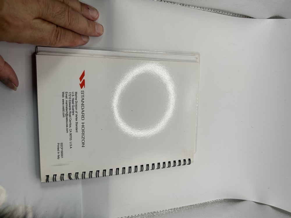 Standard Horizon CP160/CP170C GPS Chartplotters Owner's Manual w/Quick Reference