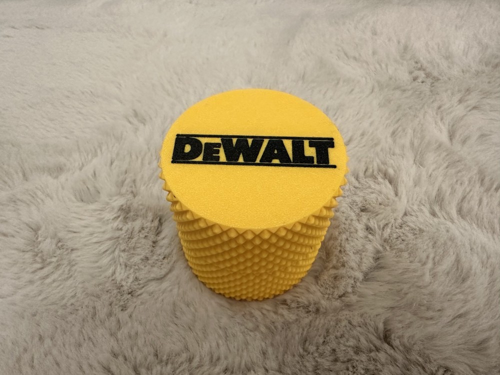 DeWALT Container – Threaded Screw & Parts Storage Box 3D Printed for Tools