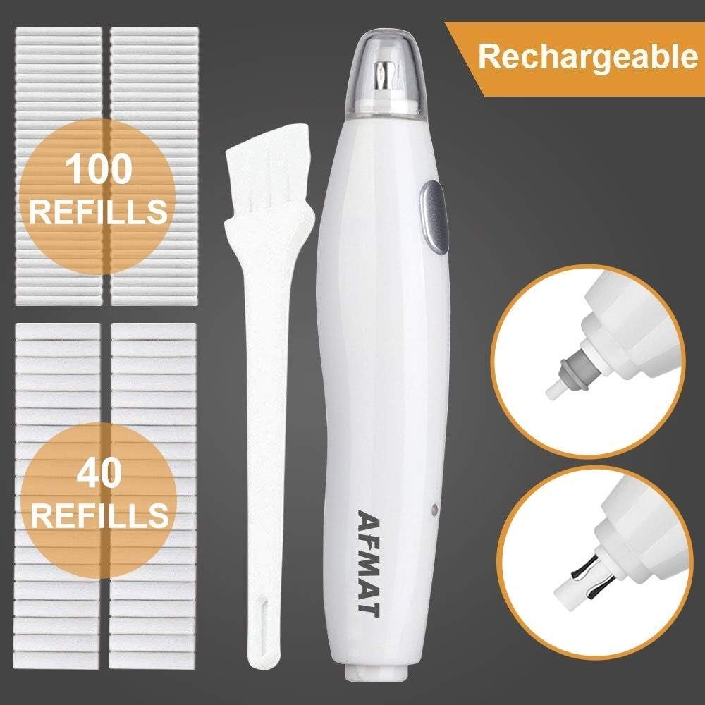 Afmat Electric Eraser For Artists, 140 Eraser Refills,
