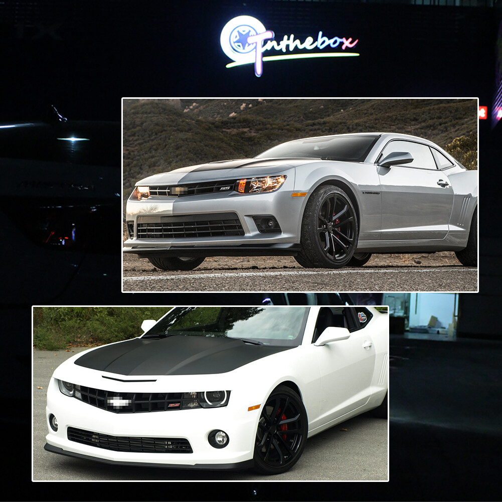 Pair Amber Lens Front Side Marker Signal Light Reflectors For 10-15 Chevy Camaro