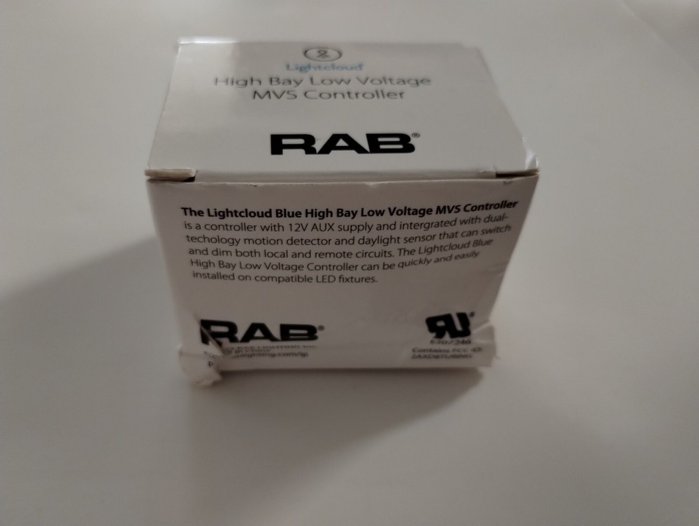 Light cloud RAB High Bay Low Voltage MVS Controller