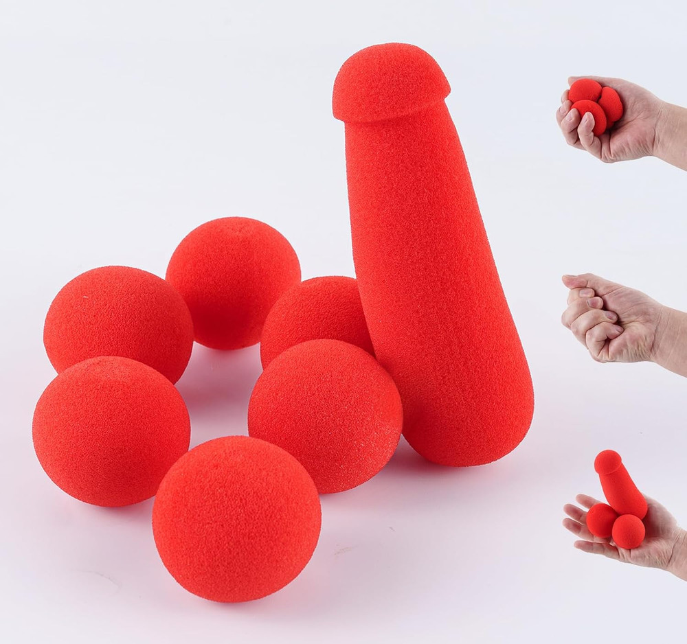 Funny Magic Props Small Sponge Brother,Easy Magic Tricks for Adults That Make Pe