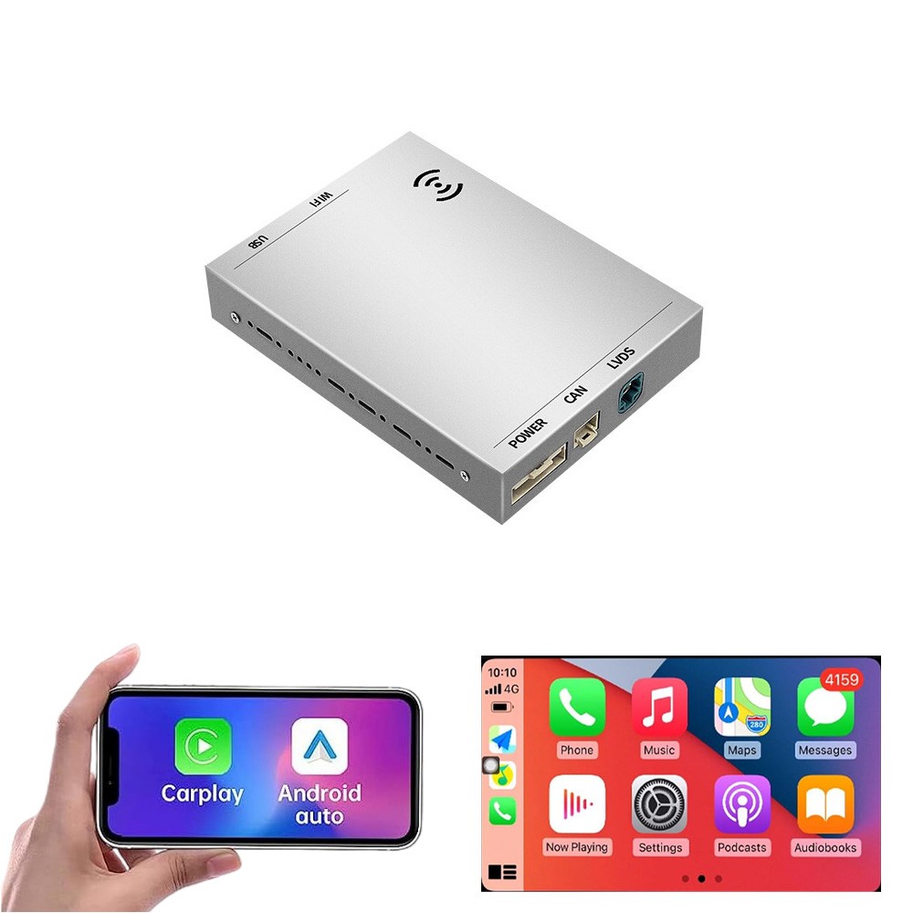 Wireless Wireless Carplay Android Auto For Audi A1 A3 Canbus Box Decode Code