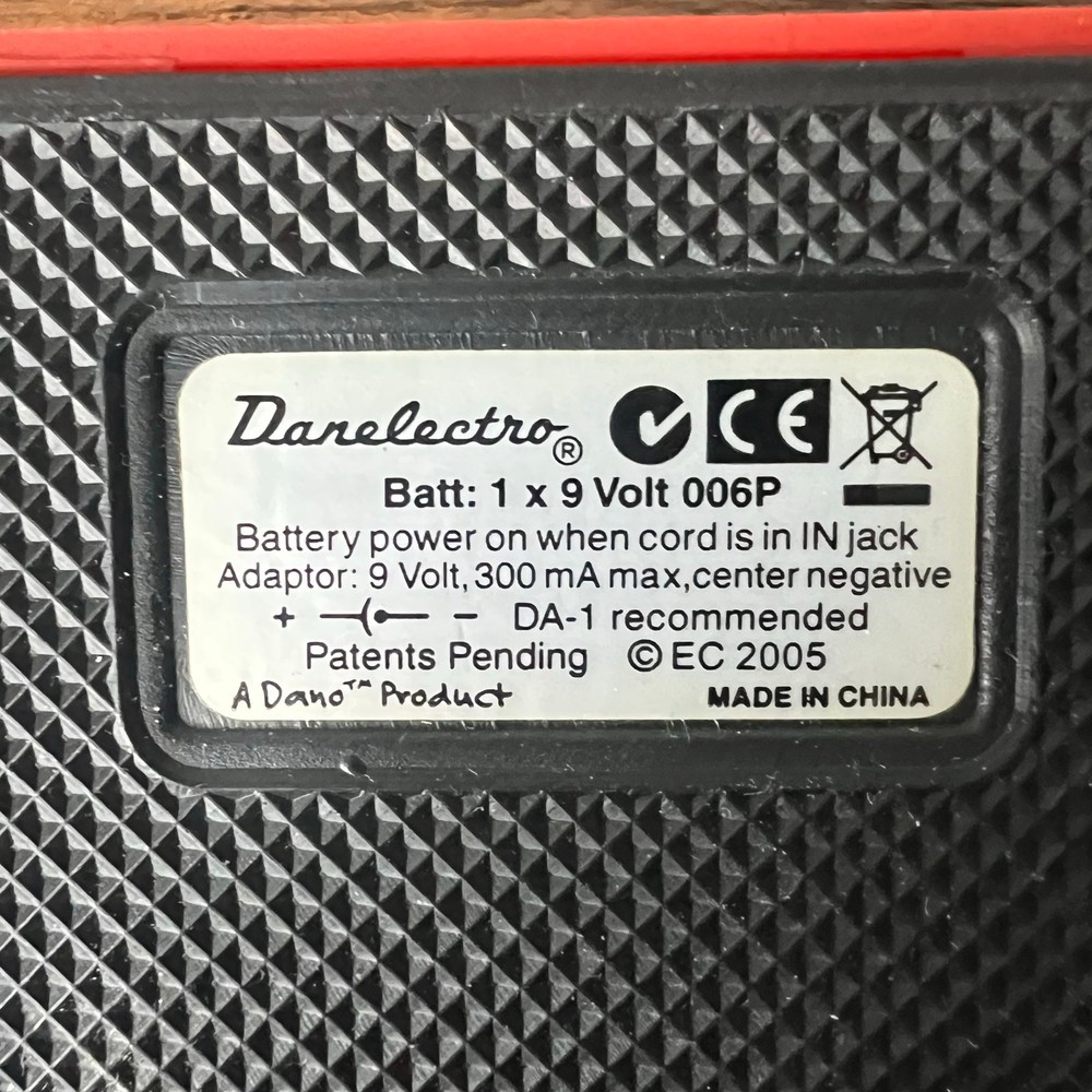 Danelectro FAB D-4 Echo Slapback Guitar Effects Pedal Tested Works
