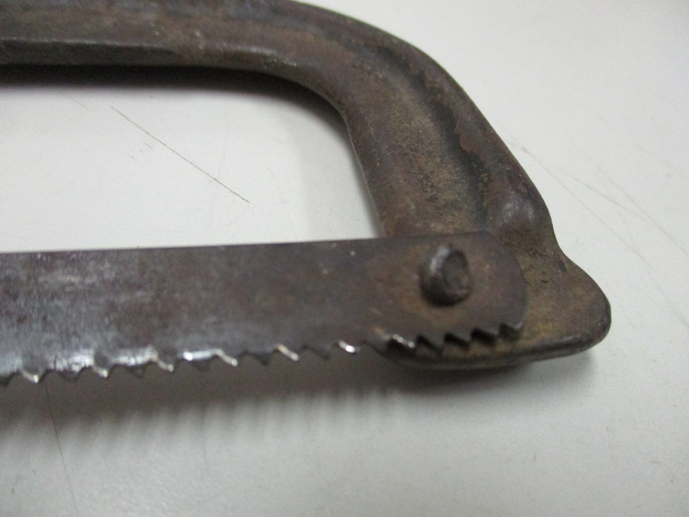 Vintage Cast Iron 8" Hack Saw