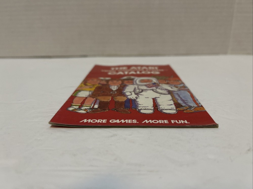 Atari 2600 Video Compter System Catalog Manual Only Authentic Vintage Red 1978
