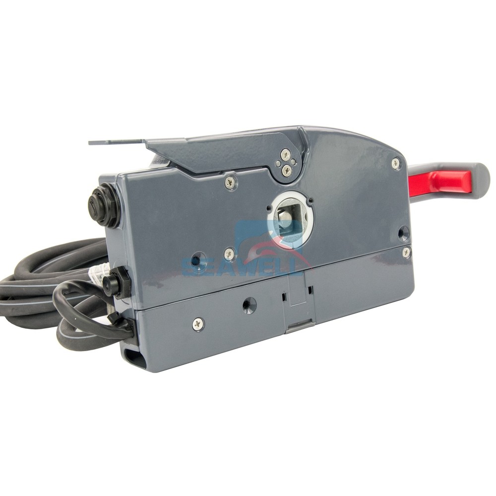 PULL Throttle Remote Control Box 703 for Yamaha Outboard Side Mount 7 Pin Cable
