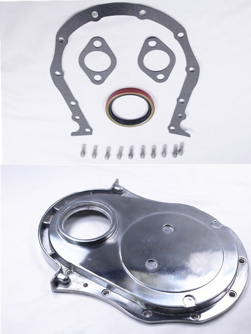 Big Block Chevy 396-454 Polish Aluminum Timing Chain Cover 427 402 Chevrolet BBC
