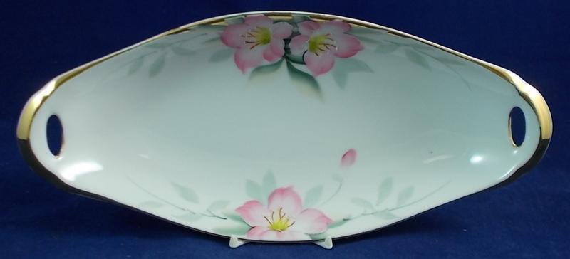 Noritake Azalea Handled Celery Dish