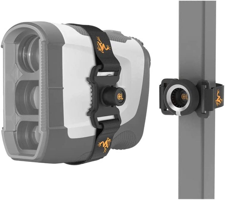 Golf Magnetic Rangefinder Holder for Carts & Push Carts Latch It Technology, Non