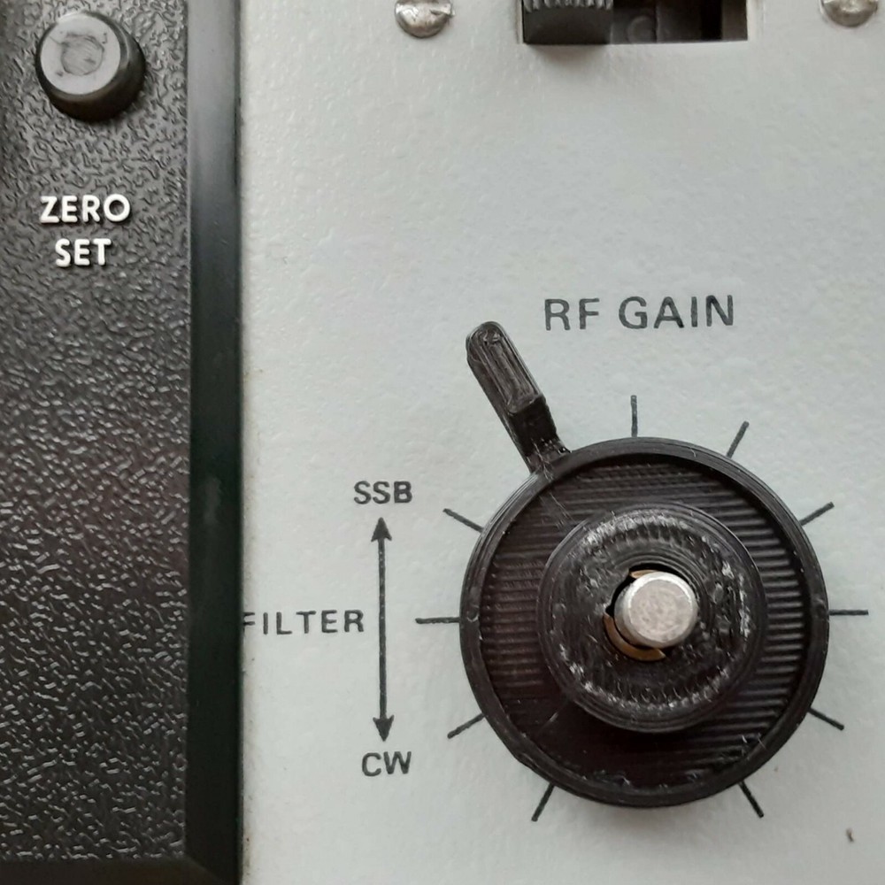 Heathkit Paddle Knob Replica