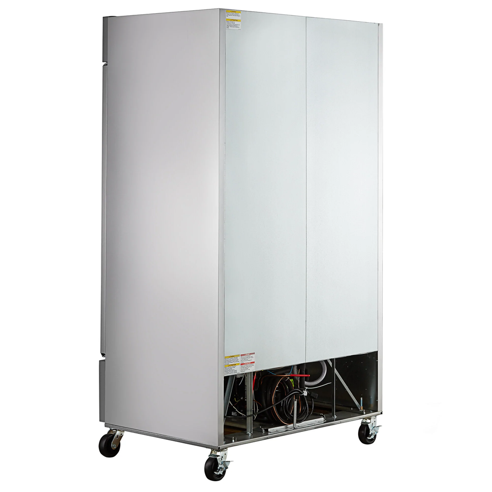Beverage-Air 47" Two Section Solid Door Reach in Freezer