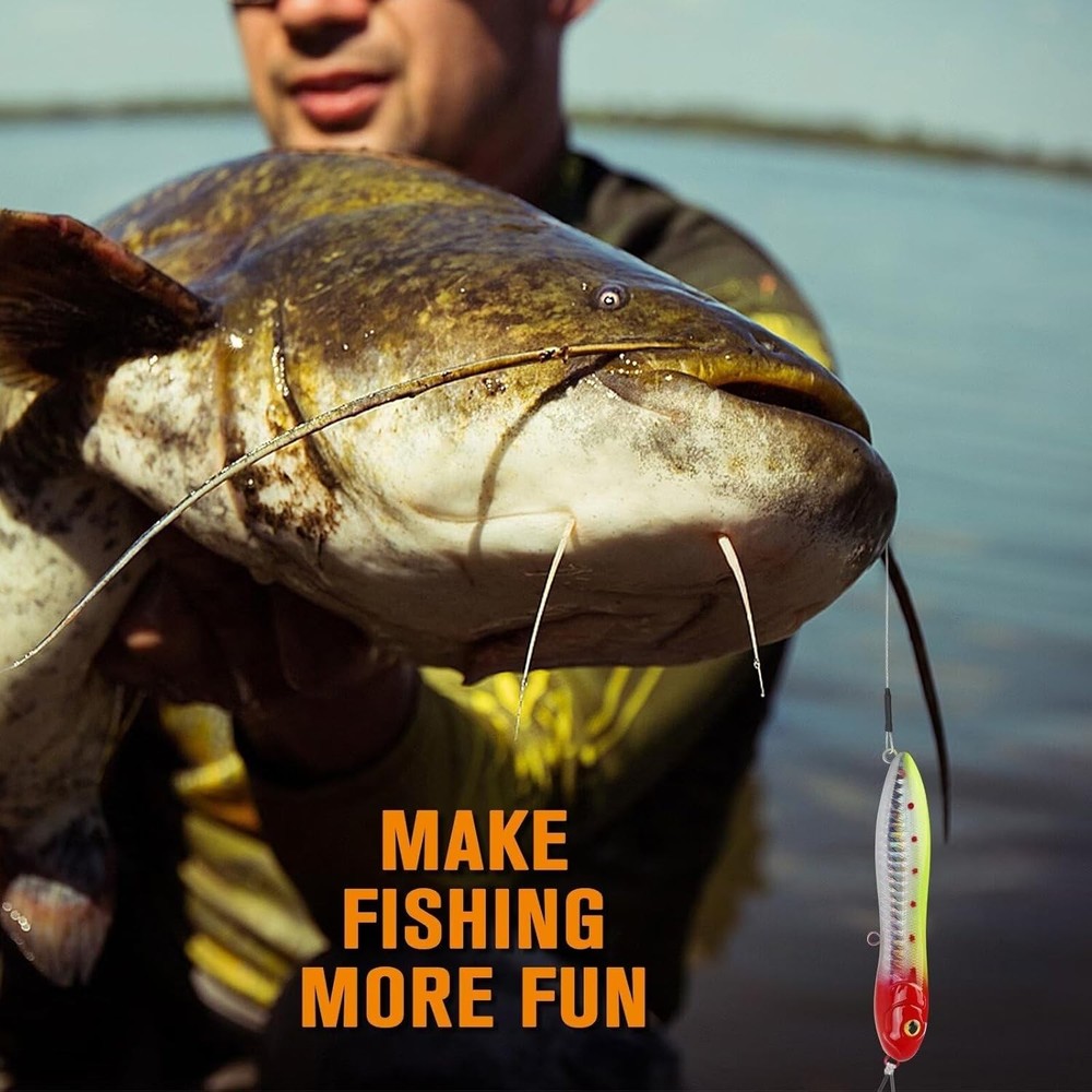 Dovesun Catfish Rigs Tackle with 7/0 Circle Hook, Sharp B * 6PCS
