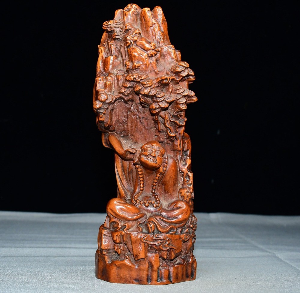 Boutique Small Leaved Boxwood Processing Ear Arhat Decoration