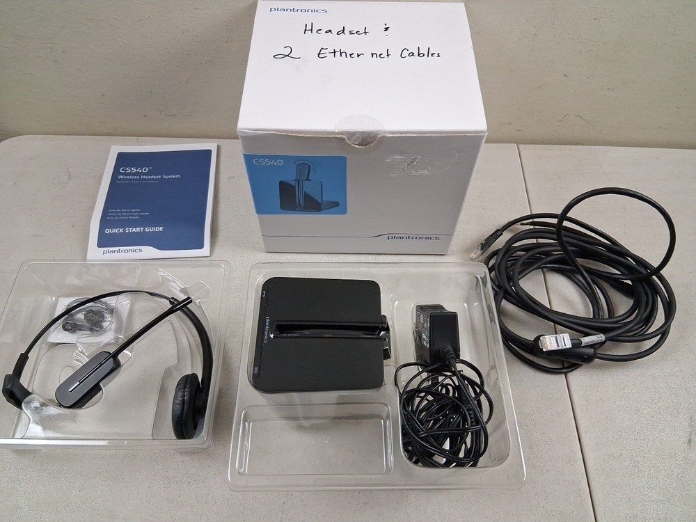 Plantronics CS540 Convertible Wireless Headset Dect 6.0 84693-01