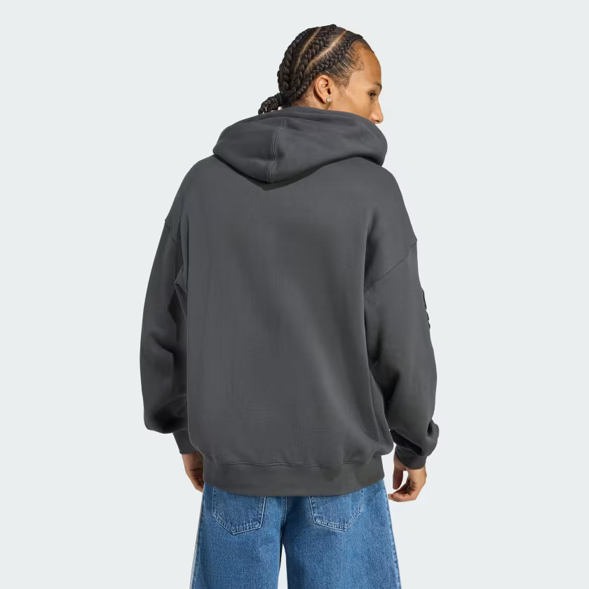 adidas men adidas Originals & All Blacks Full Zip Hoodie