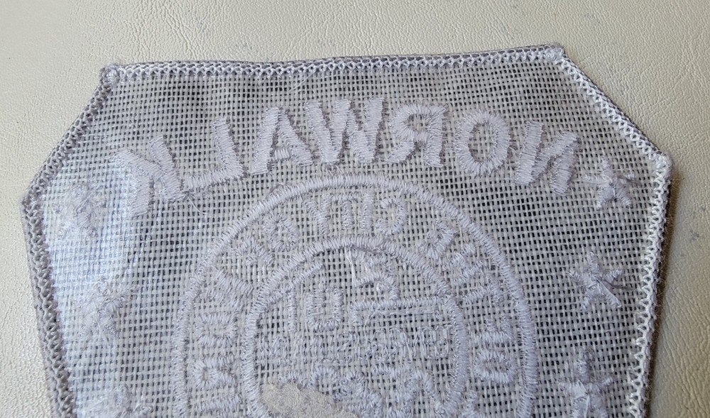 Norwalk Connecticut Police Vintage Obsolete Patch
