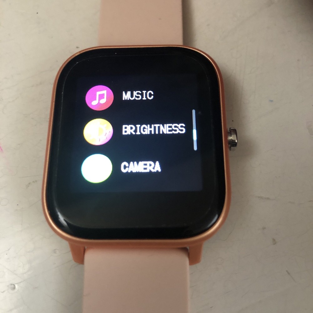 Rose Gold Fitness Tracker