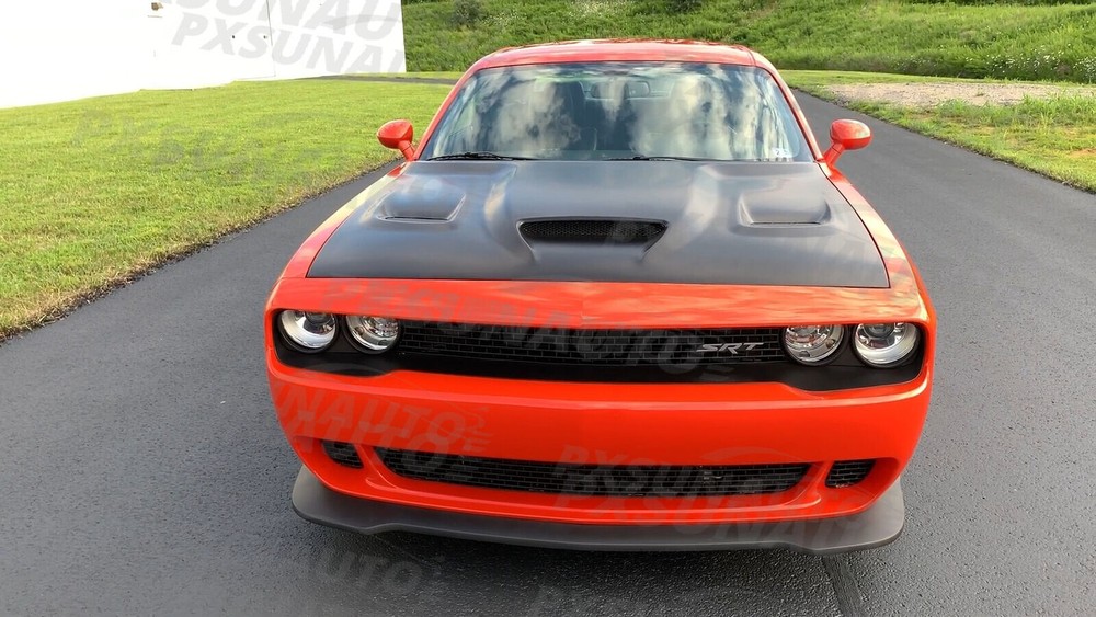 Fit for 2008-2014 Dodge Challenger Hellcat Style SRT Front Bumper Cover Kit