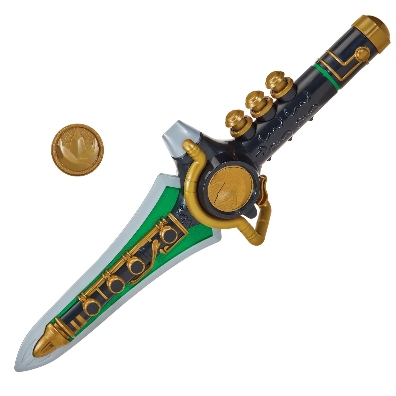 Mighty Morphin Power Rangers Dragon Dagger by Playmates 8.25 inches, Mixed