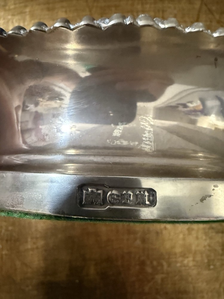 Wine Coaster By Corbell & Co Silverplate